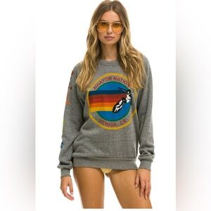 Aviator Nation Sweatsuit- Heather Grey!
